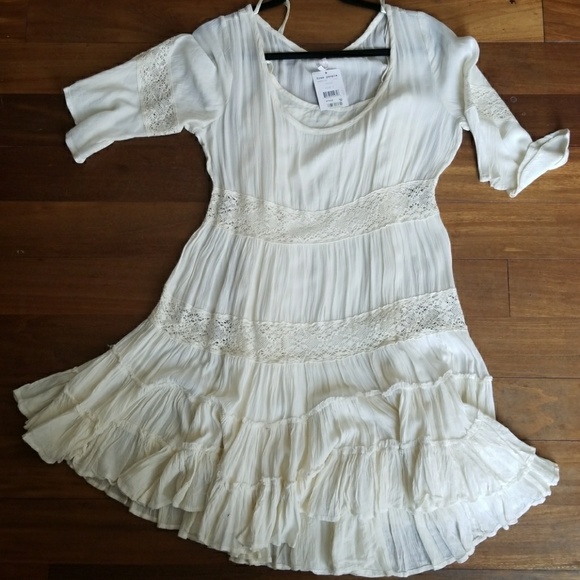 Free People Dream Cloud Daisy Crochet Ivory - Picture 3 of 8